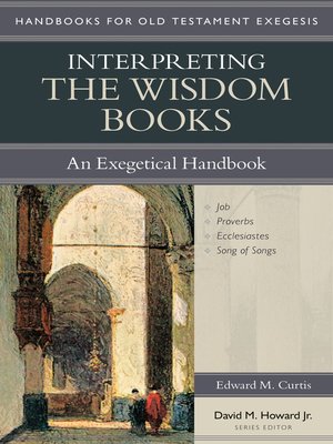 cover image of Interpreting the Wisdom Books